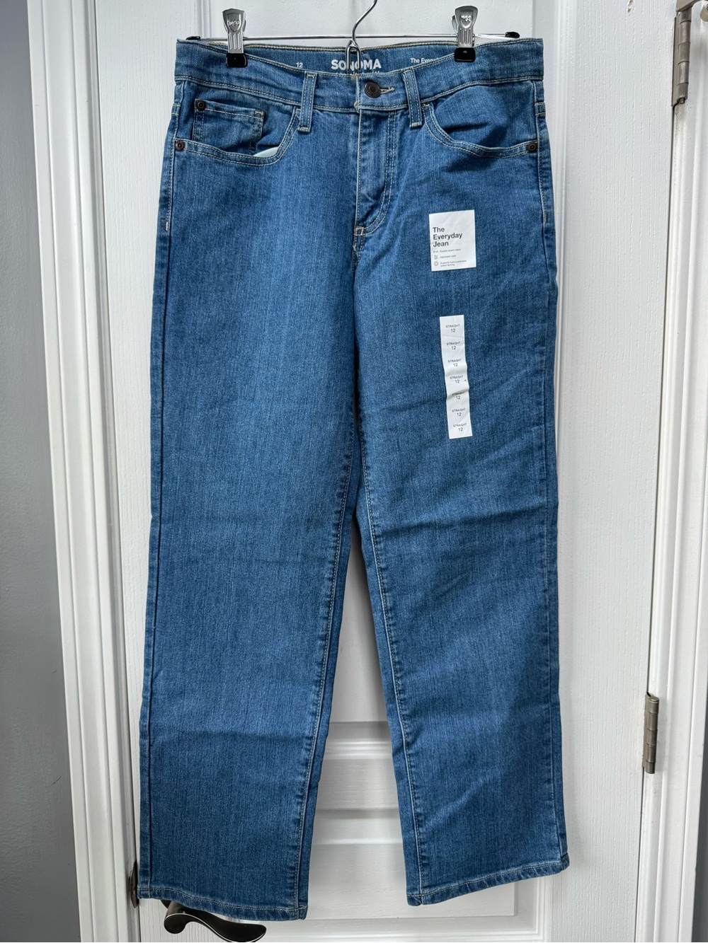 NWT Sonoma Blue Straight-Leg Kids Jeans